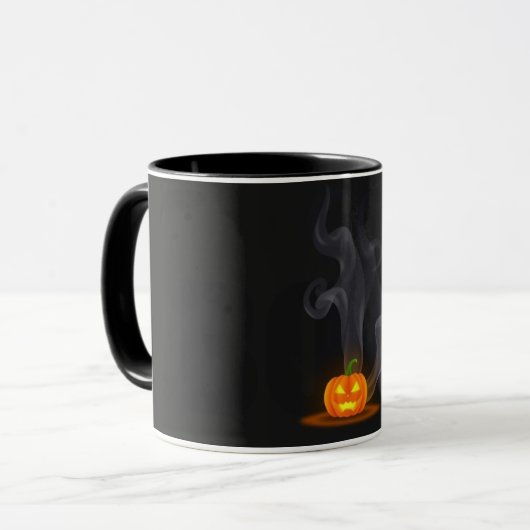Halloween Mug Boo Fumer Unique Coupe Éffrayante de (Devant gauche)