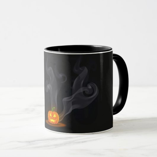 Halloween Mug Boo Fumer Unique Coupe Éffrayante de (Devant droit)