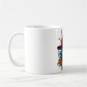 Halloween Mug de crâne moucheté (Gauche)