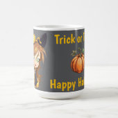 Halloween Mug - Éffrayant & mignonne Fall Coffee C (Centre)