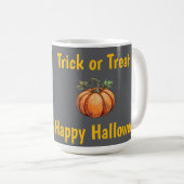 Halloween Mug - Éffrayant & mignonne Fall Coffee C (Devant droit)