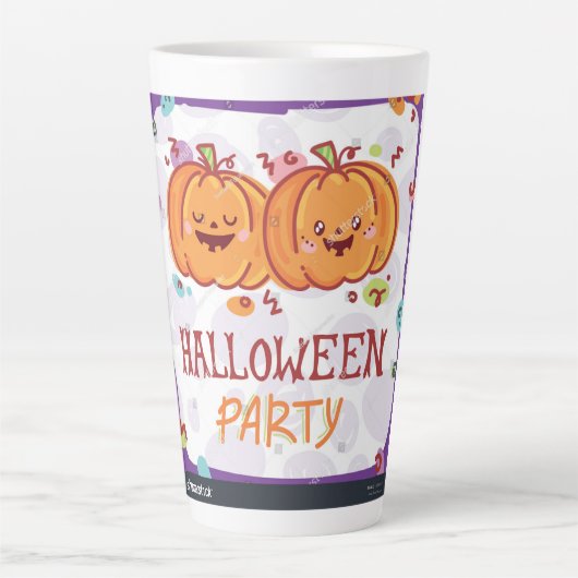 Halloween mug latte mok (Voorkant)