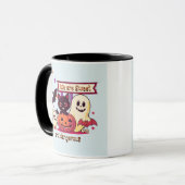 Halloween Mug, This is a mug for cat lovers (Devant gauche)