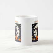 Halloween mugs with a cat theme (Centre)
