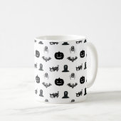 Halloween mugs with a cat theme (Devant droit)
