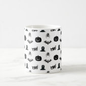 Halloween mugs with a cat theme (Centre)