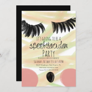 Halloween Mummy Costume Party Doodle Kaart