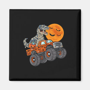Halloween Mummy T Rex Monster Truck Boys Kinder Te Magneet