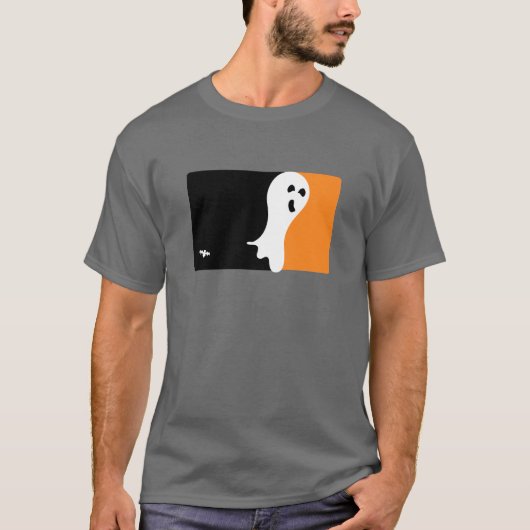 Halloween MVP Ghost Logo T-shirt (Voorkant)