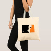 Halloween MVP Ghost Logo Tote Bag (Voorkant (product))