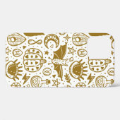 Halloween naadloos patroon. Goudinktsig Case-Mate iPhone Case (Achterkant (horizontaal))
