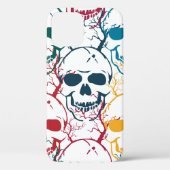 Halloween naadloos patroon met schedels. Kleurstof Case-Mate iPhone Case (Achterkant)