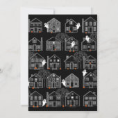 Halloween Nabuurschapspartij Kaart (Achterkant)