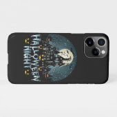 Halloween nacht iPhone hoesje (Achterkant horizontaal)