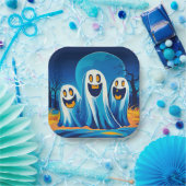 Halloween nacht papieren bordje (Feest)