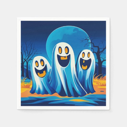 Halloween nacht servet (Voorkant)