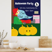 Halloween nacht van magie: poster (Keuken)