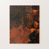 Halloween naderen legpuzzel (Verticaal)