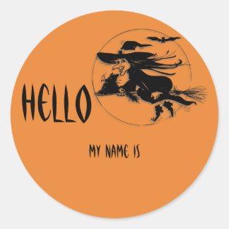 Halloween Name Tag