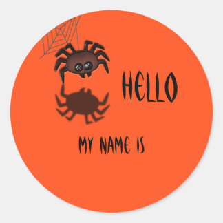 Halloween Name Tag