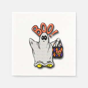 Halloween Napkin/Ghost Servetten
