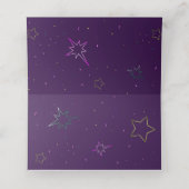 Halloween Neon Roze en groene gloeiende schedels P (Binnenkant ongevouwen)