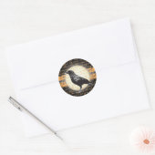 Halloween Nevermore Raven Stickers (Envelop)