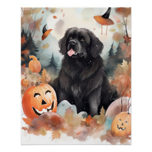 Halloween Newfoundland met pompoenen eng Perfect Poster