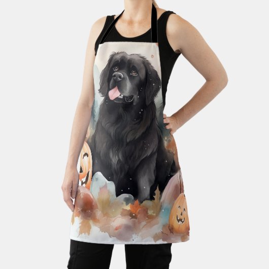 Halloween Newfoundland met pompoenen eng Schort (Insitu)