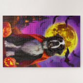 Halloween Newfoundland Vampire Pumpkins eng Legpuzzel (Horizontaal)