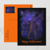 Halloween Night Briefkaart (Voorkant / Achterkant)