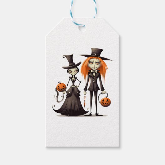 Halloween Night Cadeaulabel (Voorkant)
