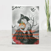 Halloween Night Card Kaart (Achterkant)