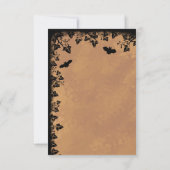 Halloween Night, Happy Halloween. Bedankkaart (Achterkant)