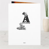 Halloween Night, Happy Halloween. Bedankkaart (Achterkant)