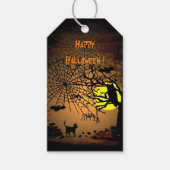 Halloween Night, Happy Halloween. Cadeaulabel (Voorkant)