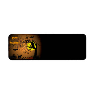 Halloween Night, Happy Halloween. Etiket