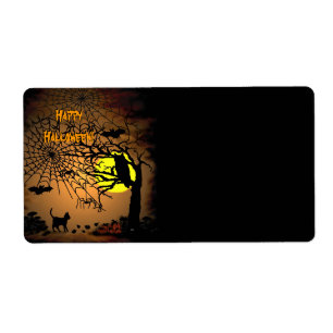 Halloween Night, Happy Halloween. Etiket