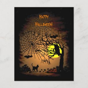 Halloween Night, Happy Halloween. Flyer