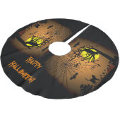 Halloween Night, Happy Halloween. Kerstboom Rok (Gekanteld)