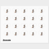 Halloween Night Hart Sticker (Vel)