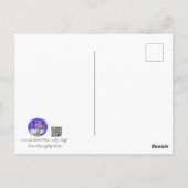 Halloween Night Hauning Vampire Castle briefkaart (Achterkant)