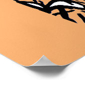 HALLOWEEN NIGHT IN THE CEMETERY poster (Coin)