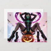 Halloween Night Lifer Briefkaart (Voorkant / Achterkant)