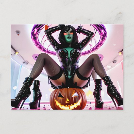 Halloween Night Lifer Briefkaart (Voorkant)