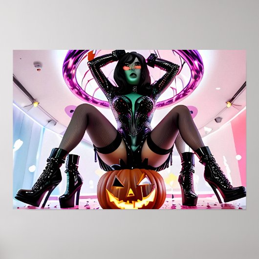 Halloween Night Lifer Poster (Voorkant)