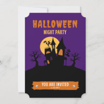 Halloween Night Party nodigt uit