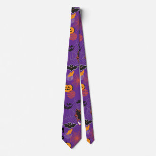 Halloween Night Party Trendy Stropdas