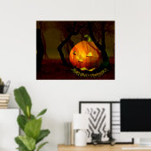 Halloween Night Poster (Thuiskantoor)