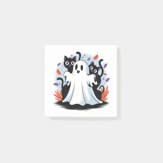 Halloween Night Prowl Post-it® Notes (Voorkant)